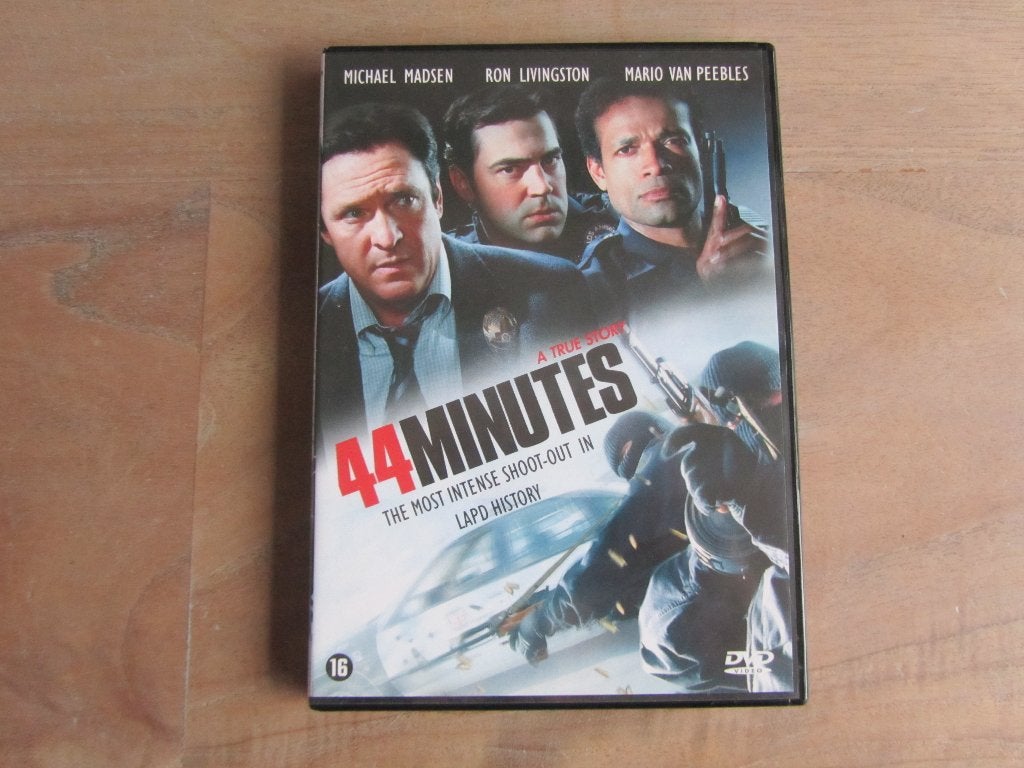Dvd 44 minutes (a true story), Vanaf 16 jaar, Ophalen of Verzenden, Zo goed als nieuw