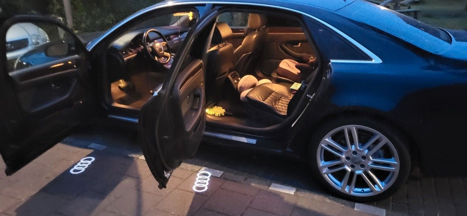 Audi logo led instapverlichting nieuw, Ophalen of Verzenden, Nieuw, Audi