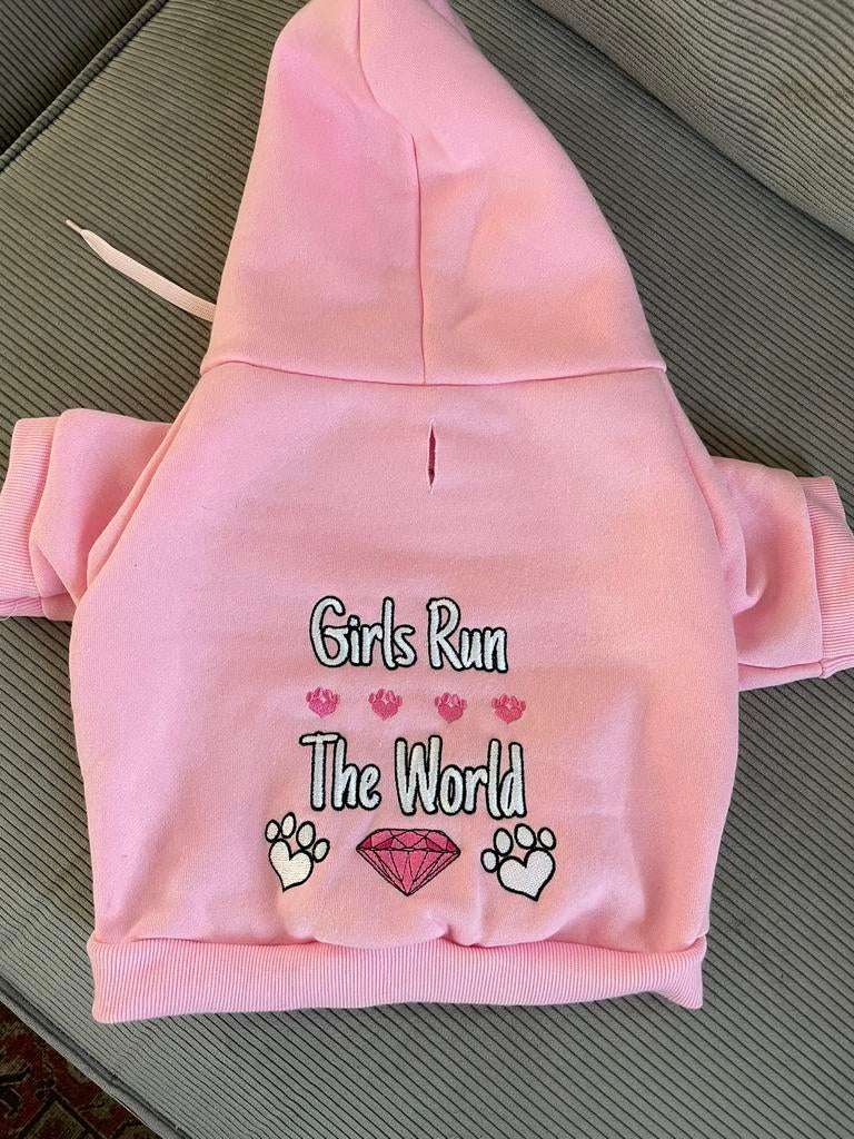 Wellywoof honden hoodie, Ophalen of Verzenden, Zo goed als nieuw, Hondentrui