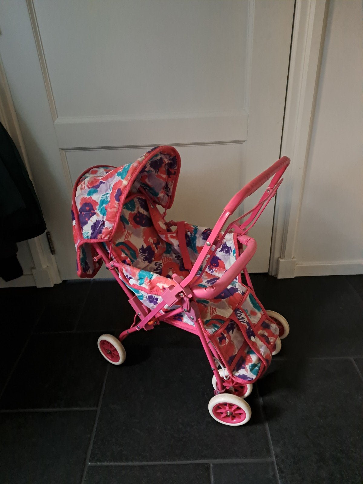 Poppenwandelwagen, Ophalen, Gebruikt, Babypop