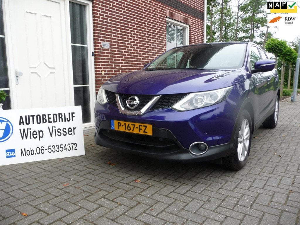 Nissan Qashqai 1.2 Acenta, Auto's, Nissan, Bedrijf, Te koop, Qashqai, ABS, Airbags, Airconditioning, Automatische klimaatregeling