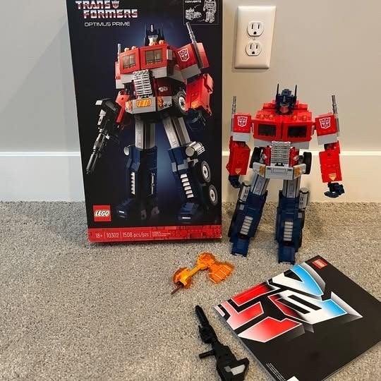 Lego Transformer 10302 Optimus Prime
Met doos (mindere staat, Ophalen