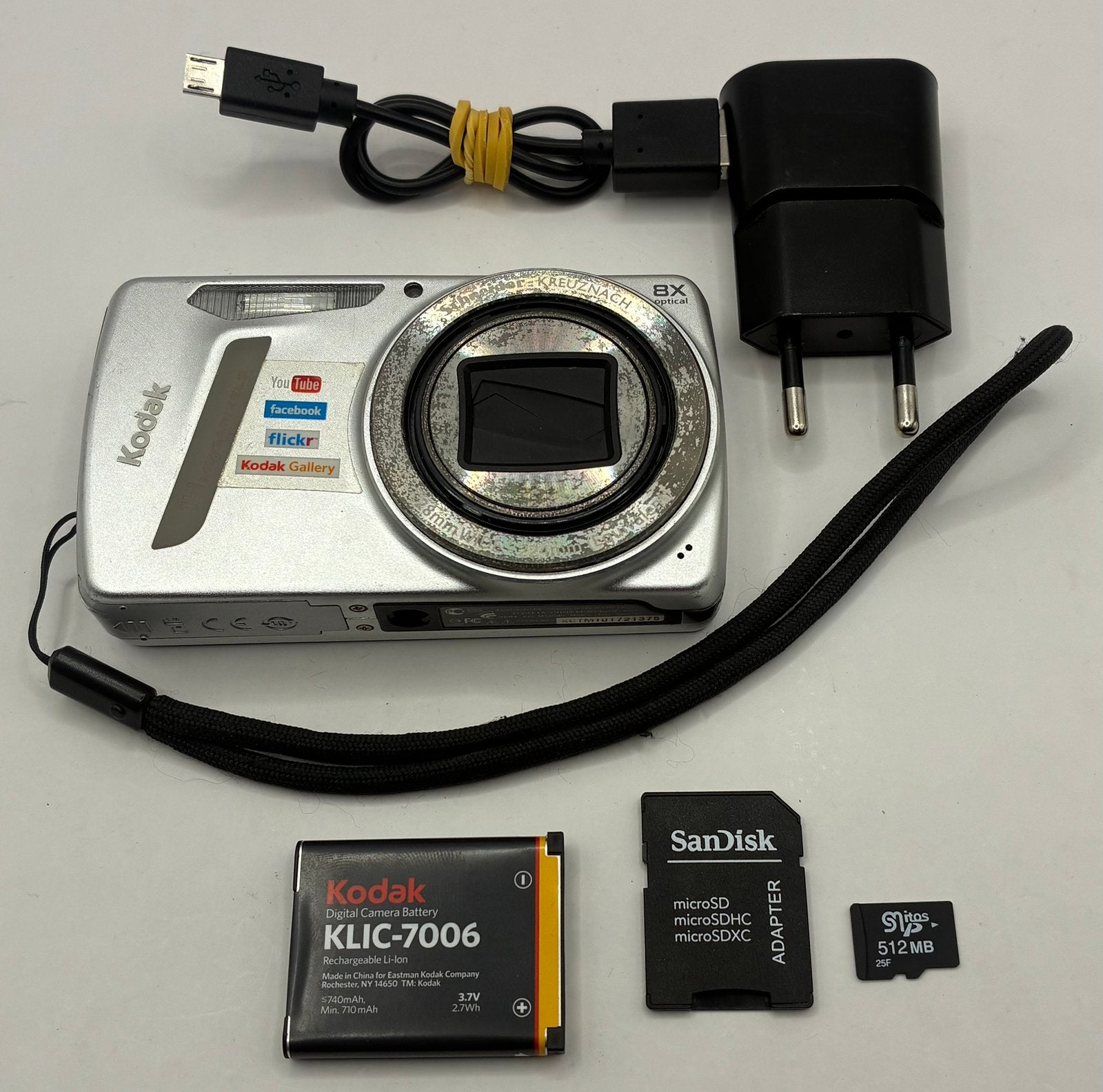 Kodak EasyShare M580 - compact camera, Audio, Tv en Foto, Fotocamera's Digitaal, Ophalen of Verzenden, Zo goed als nieuw, Kodak