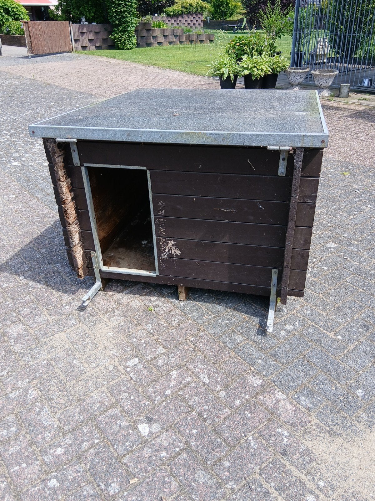 Hondenhok, Dieren en Toebehoren, Ophalen, Gebruikt, 110 cm of meer, 65 tot 100 cm
