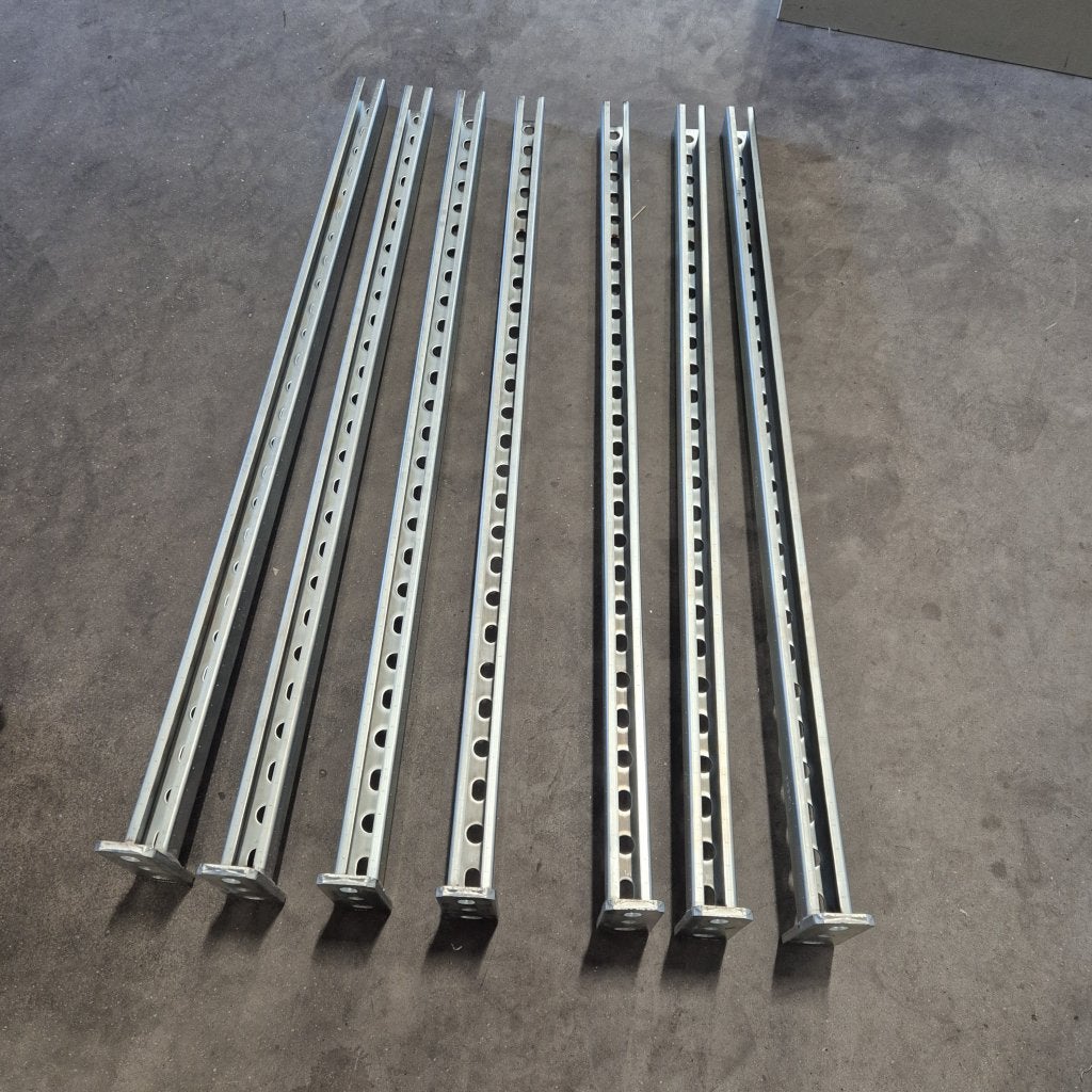 7x NIEUWE  METALEN RAILCONSOLE MUPRO  SIGMA PROFIEL, Niet ingevuld, Gebruikt, Niet ingevuld, Niet ingevuld