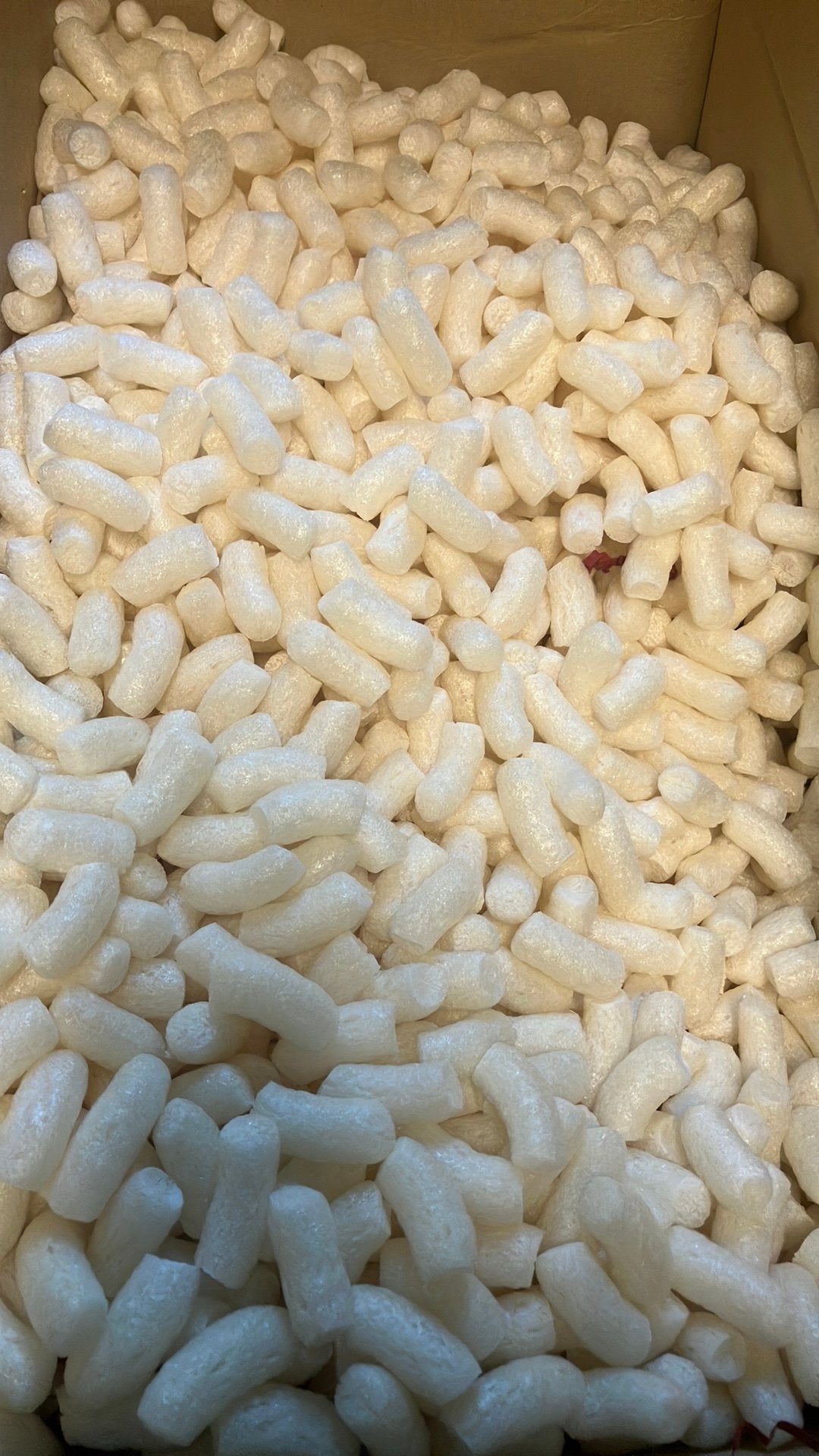 Opvulmateriaal schuimpjes gratis in wisselende hoeveelheden, Hobby en Vrije tijd, Ophalen, Gebruikt, Overige materialen, Overige merken
