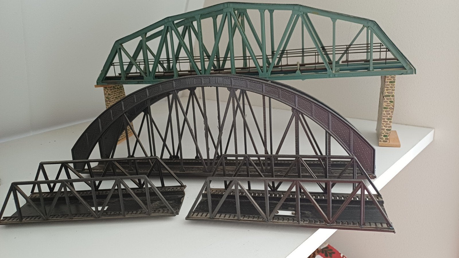 diverse spoorbruggen schaal ho, Ophalen of Verzenden, Gelijkstroom of Wisselstroom, Brug, Tunnel of Gebouw, Overige merken