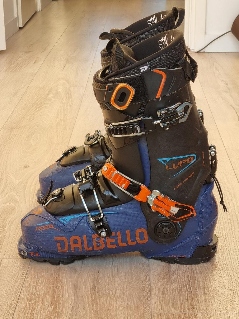 toerski schoenen Dalbello lupo cabrio 120 Maat 28,5, Sport en Fitness, Gebruikt, 100 tot 140 cm, Schoenen, Ophalen
