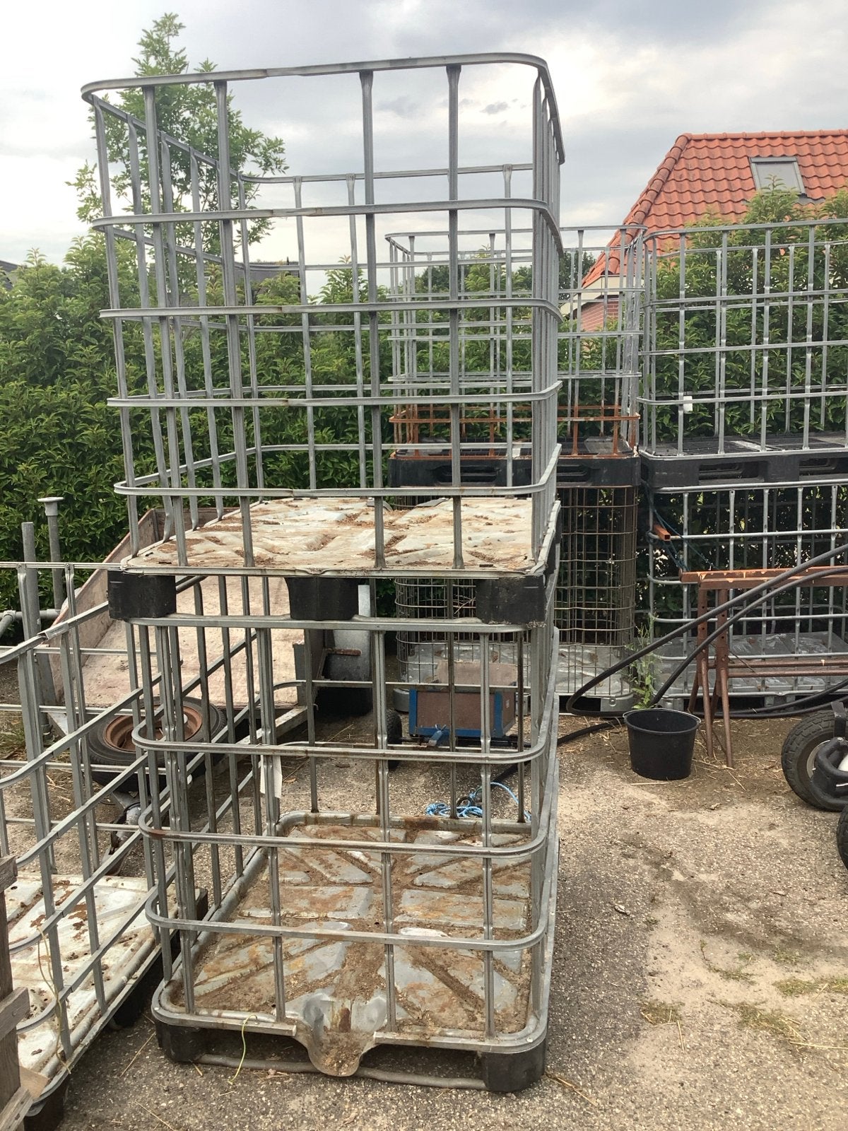Ibc kratten, Tuin en Terras, Haardhout, Ophalen