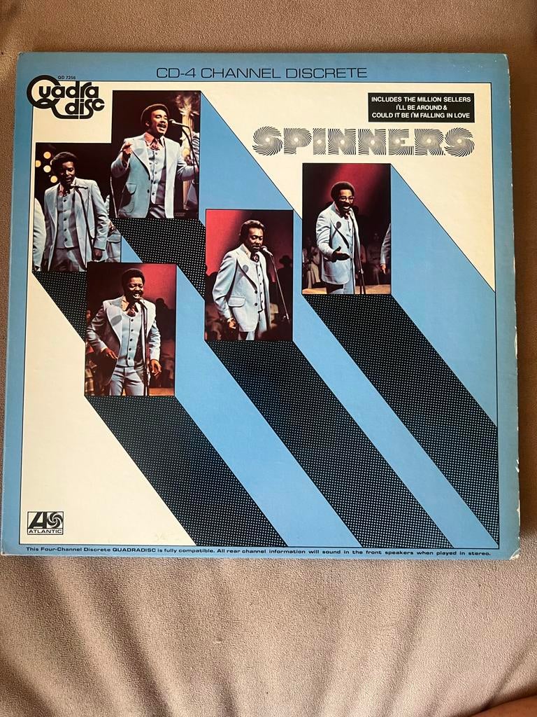 Spinners - Spinners (Quadradisc CD-4) LP Vinyl, Cd's en Dvd's, Vinyl | Pop, Gebruikt, 1970 - 1979, 12 inch, Ophalen of Verzenden