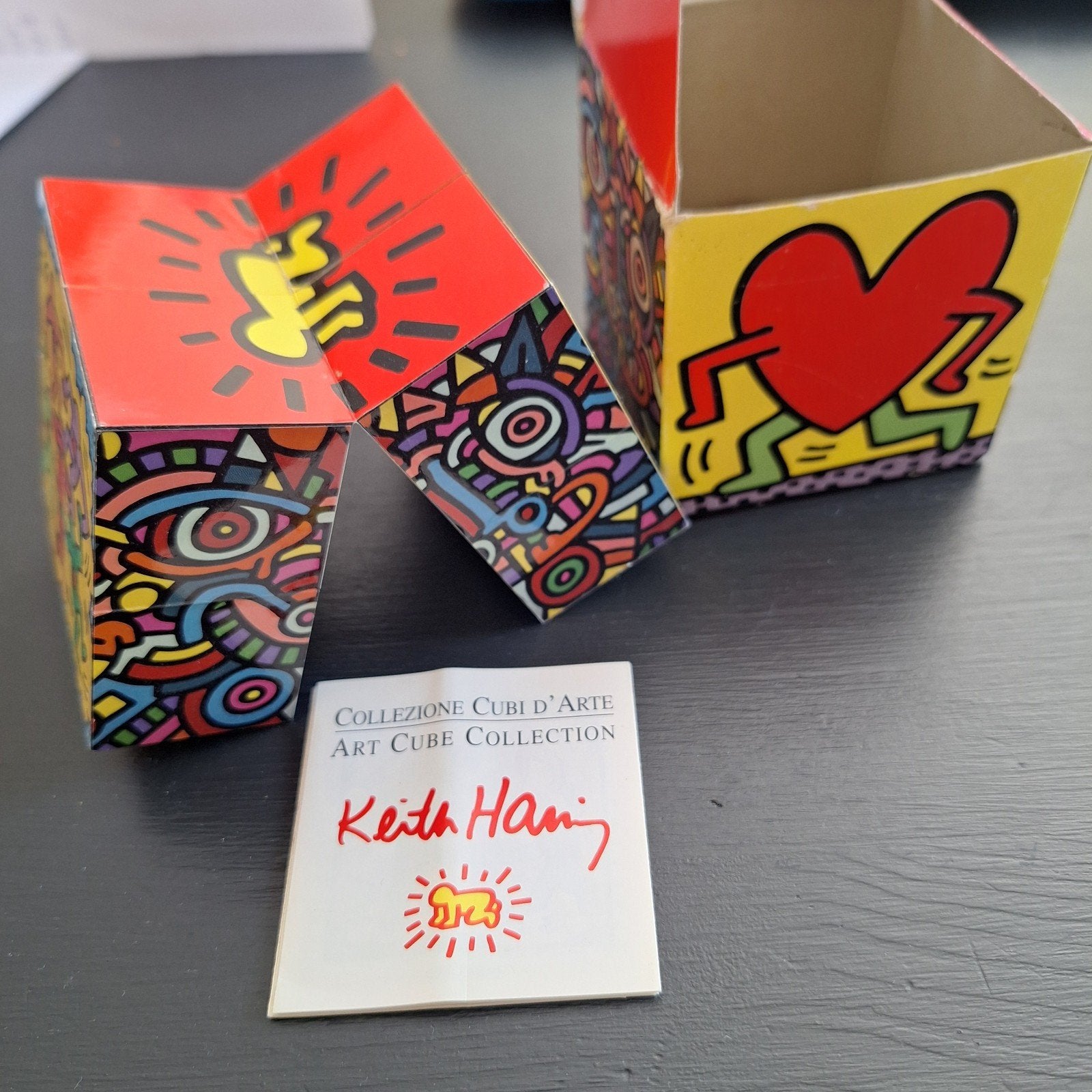 Keith Haring Art Cube Collection - Collezione Cubi d'Arte, Antiek en Kunst, Ophalen of Verzenden