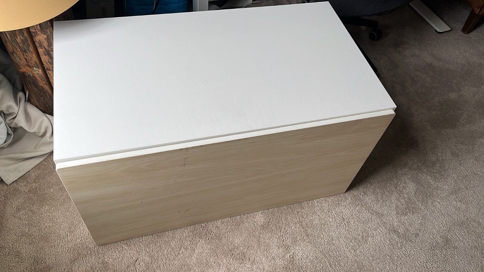 IKEA SMÅSTAD Speelgoedkist / Opbergbank Eiken Look, Ophalen, Zo goed als nieuw, Jongen of Meisje