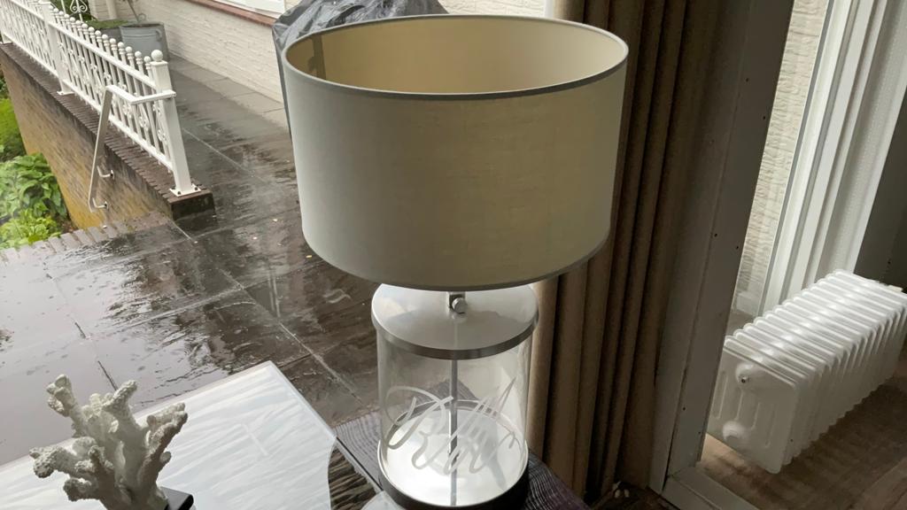 Riviera maison lamp, Huis en Inrichting, Lampen | Lampenkappen, 25 tot 50 cm, Riviera maison, Rond, Ophalen of Verzenden