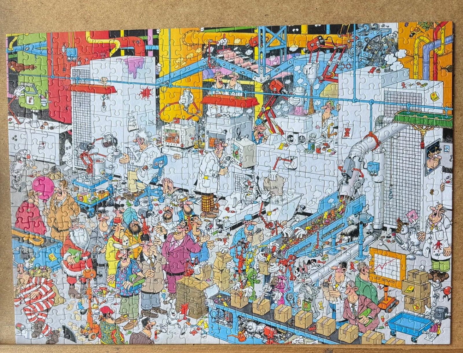 JVH 500 stukjes De snoepfabriek, Ophalen of Verzenden, 500 t/m 1500 stukjes, Zo goed als nieuw