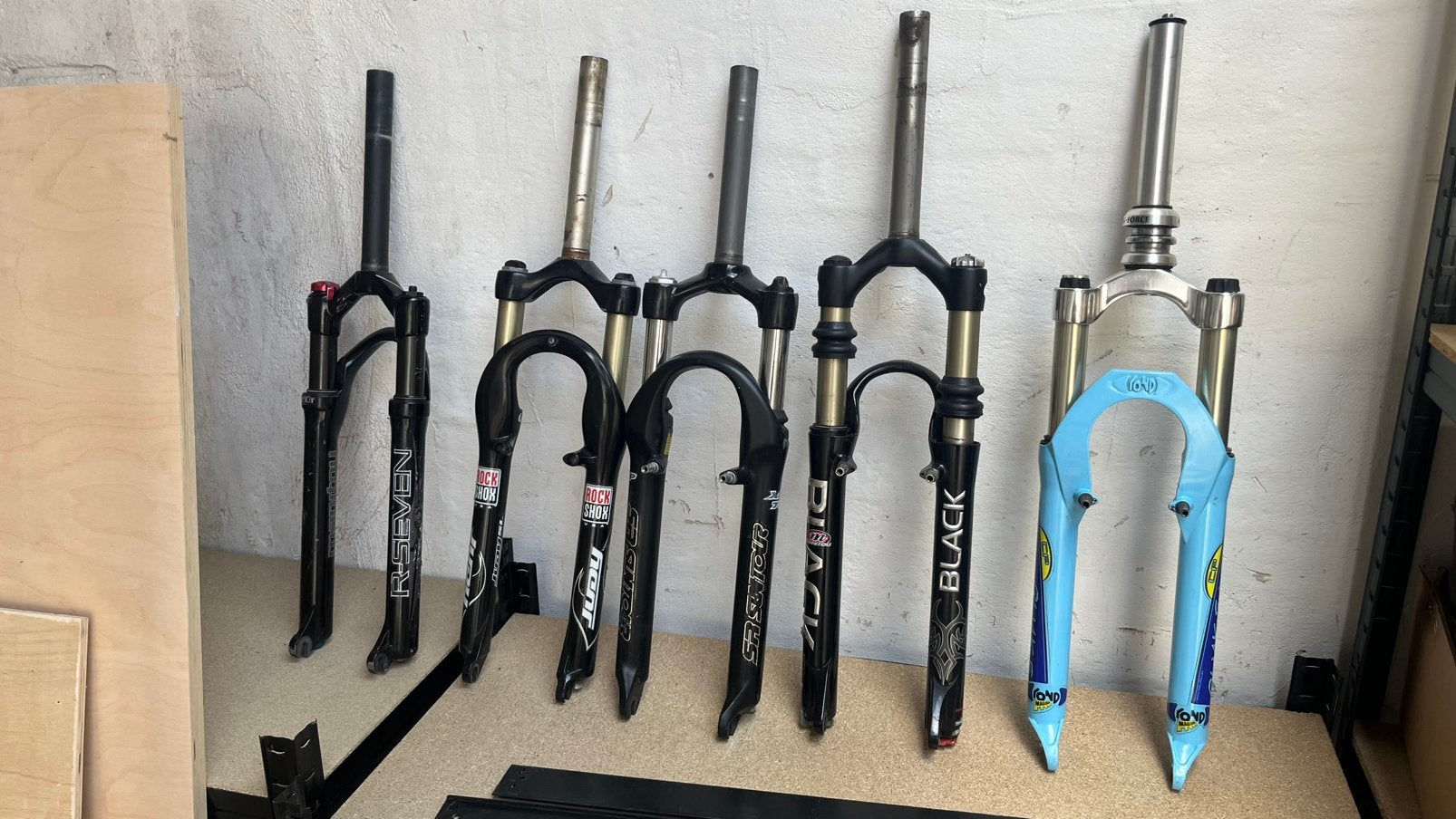 Mountainbike voorvorken Magura Rockshox Manitou, Fietsen en Brommers, Fietsonderdelen, Ophalen of Verzenden, Gebruikt, Mountainbike