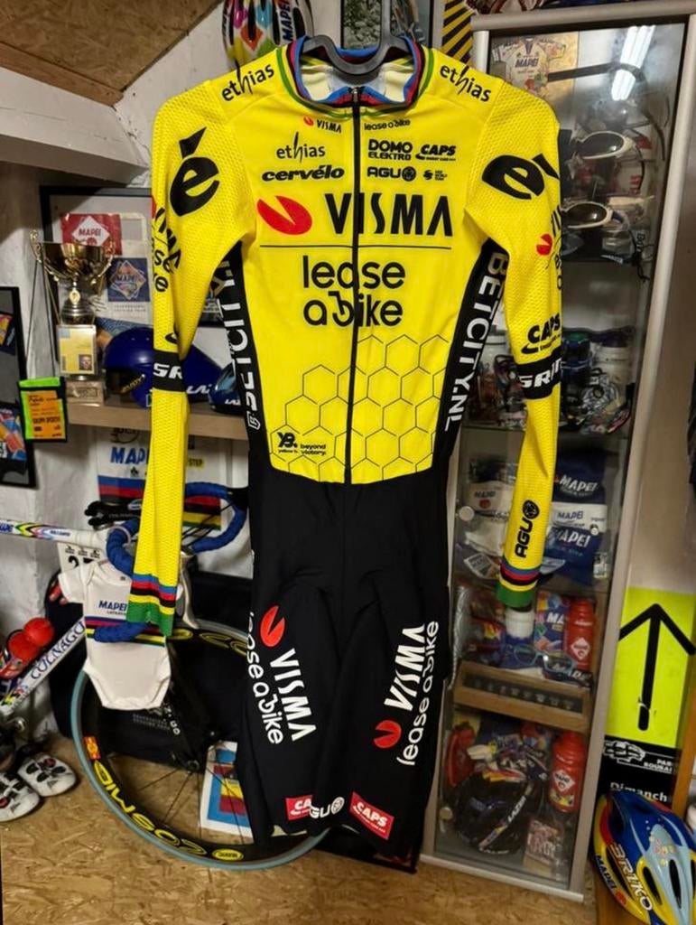 Visma lease a bike - Wout van Aert, Ophalen of Verzenden, Zo goed als nieuw, Bovenkleding