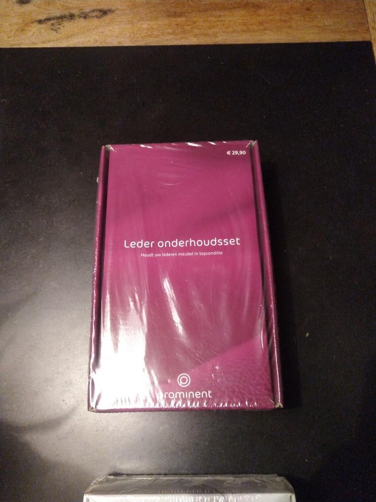 Leder onderhoudsset voor prominent stoelen of andere meubels, Ophalen of Verzenden