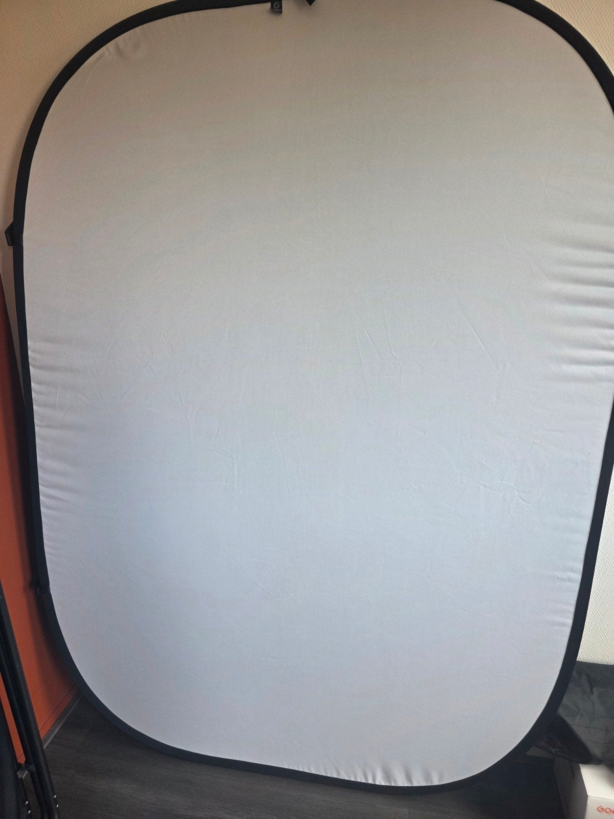 GlareOne Opvouwbaar Achtergrond 2in1 Zwart Wit 150x200cm, Audio, Tv en Foto, Fotografie | Fotostudio en Toebehoren, Zo goed als nieuw