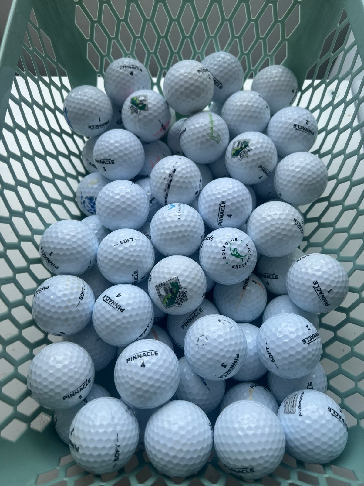Top kwaliteit Pinnacle Soft golfballen 100 stuks, Ophalen of Verzenden, Zo goed als nieuw, Bal(len)