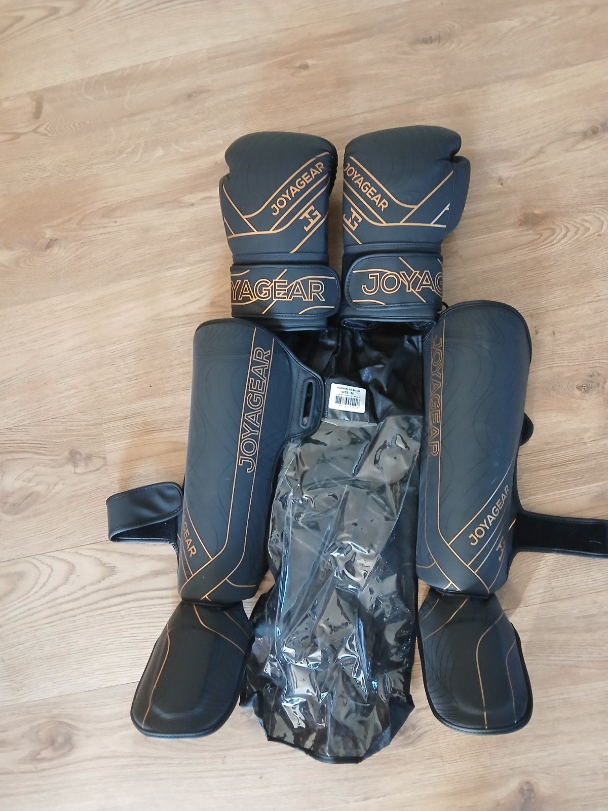 Scheenbeschermers en handschoenen set van Joyagear  M, Ophalen, Zo goed als nieuw