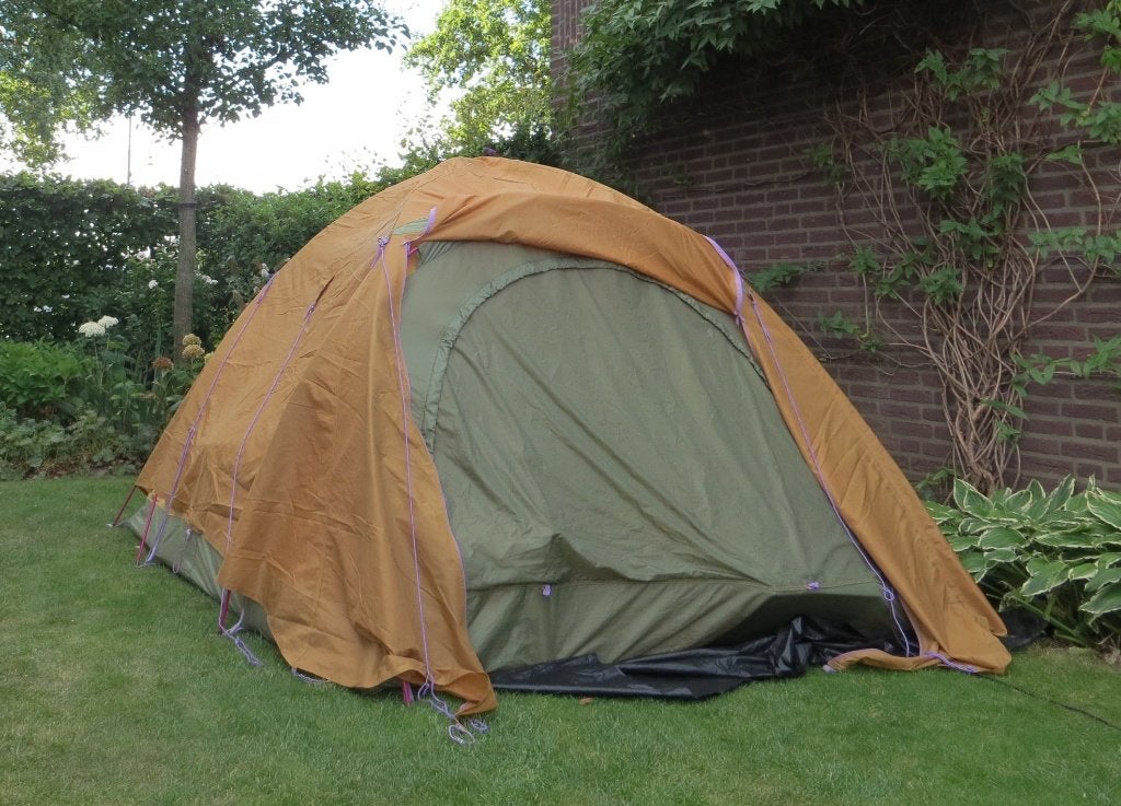 Nomad Mera tweepersoonstent, Caravans en Kamperen, Tenten, tot en met 2, Gebruikt, Ophalen of Verzenden