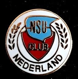 N.S.U. Club Nederland pin, Verzenden, Nieuw, Transport, Speldje of Pin