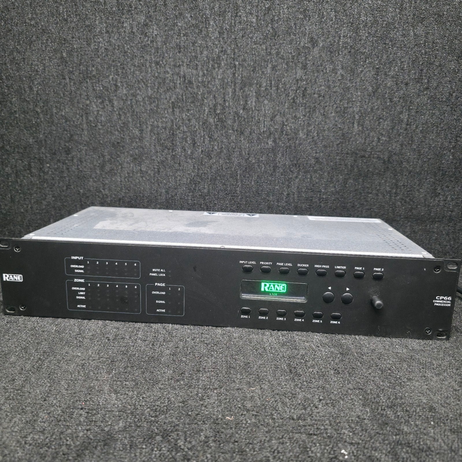 RANE  CP66   processor, Audio, Tv en Foto, Luidsprekers, Ophalen of Verzenden, 120 watt of meer, Subwoofer, Overige merken