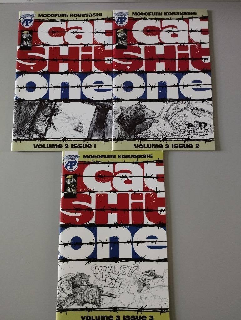Cat shit one vol 3 compleet, Boeken, Ophalen, Complete serie of reeks, Nieuw, Japan (Manga)