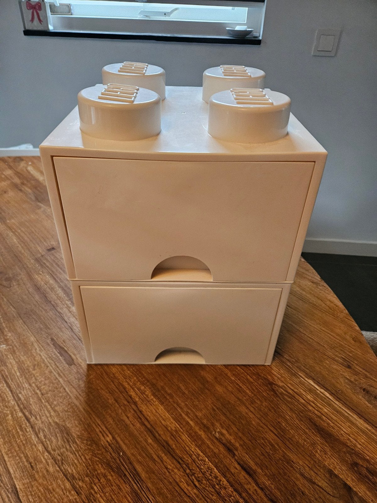 Lego opbergboxen met lades - wit (2 stuks), Ophalen, Zo goed als nieuw, Accessoire, Lego