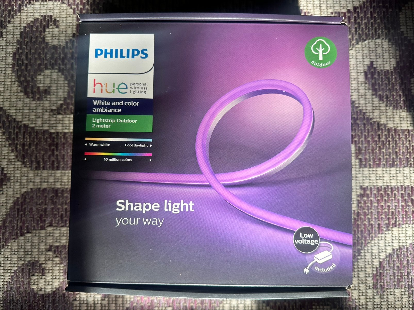Philips Hue Outdoor Shape Light - Nieuw, Kunststof, Minder dan 50 watt, Nieuw, Ophalen of Verzenden