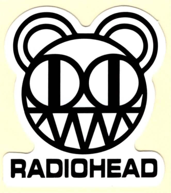 Radiohead sticker #2, Verzamelen, Verzenden, Nieuw, Foto of Kaart