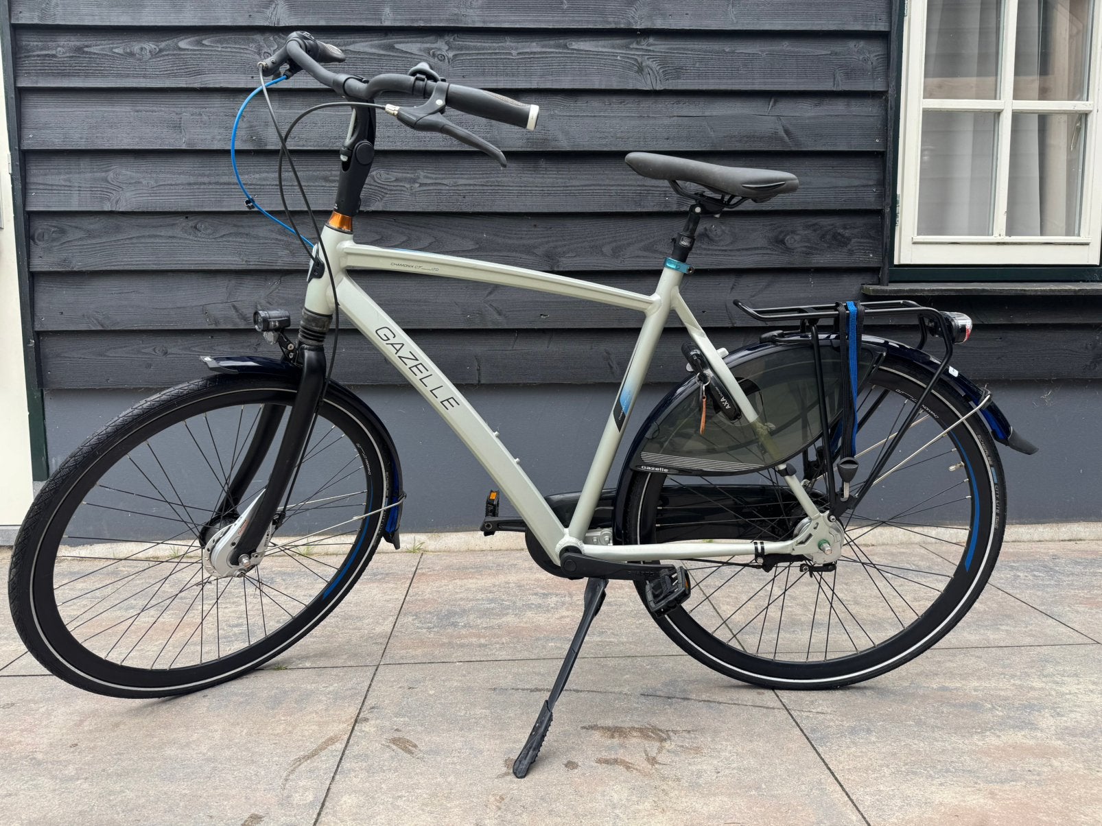 Gazelle heren fiets, Fietsen en Brommers, Fietsen | Heren | Herenfietsen, Ophalen, Gebruikt, Versnellingen, 57 tot 61 cm