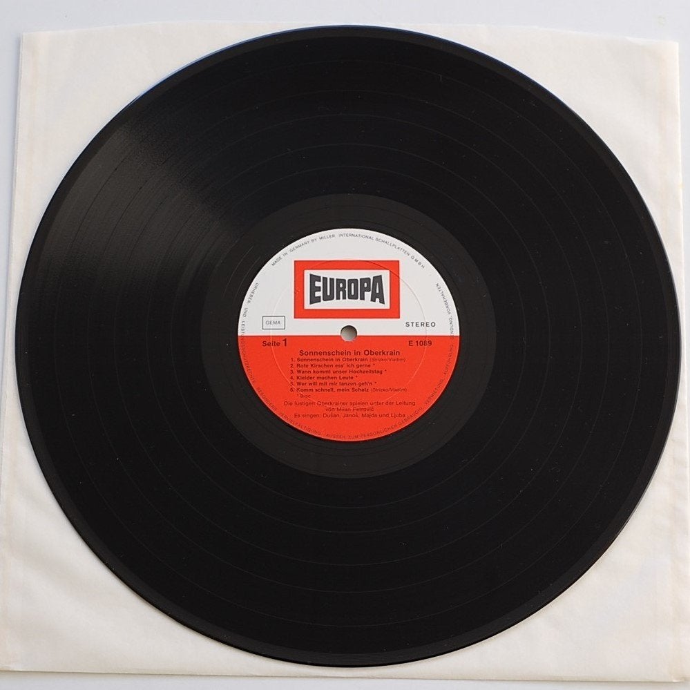 Sonneschein in Oberkrain - Oostenrijkse Volksmuziek LP, LP, Verzenden, Traditioneel en Volksmuziek, Zo goed als nieuw