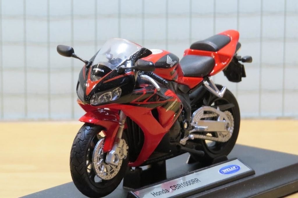 Honda CBR1000RR Fireblade 1:18 12819 Welly, Hobby en Vrije tijd, Modelauto's | 1:18, MayCheong, Nieuw, Ophalen of Verzenden, Motor