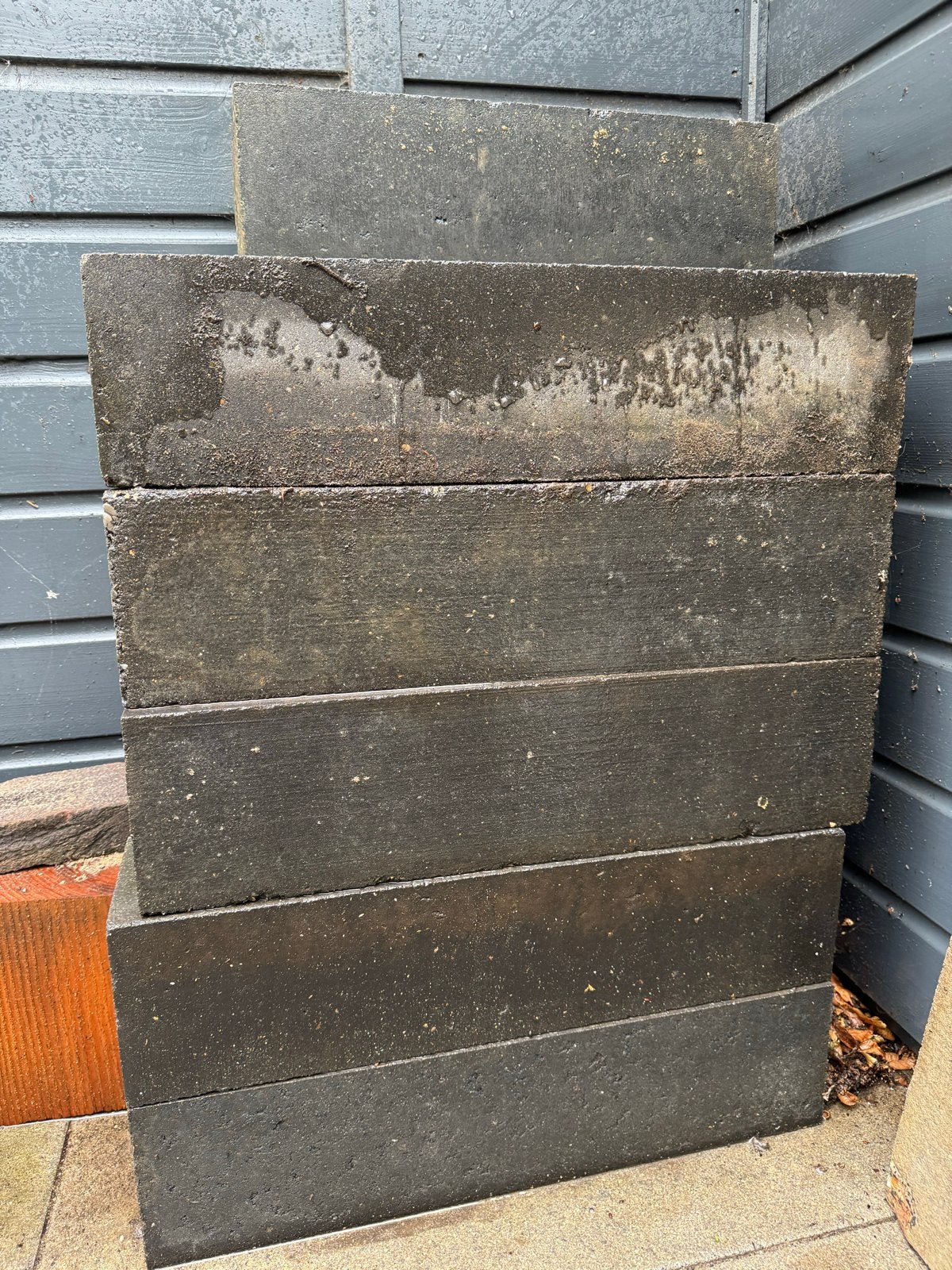 Stapelblokken 15x15x60, Ophalen, Gebruikt, Blok, Minder dan 25 cm