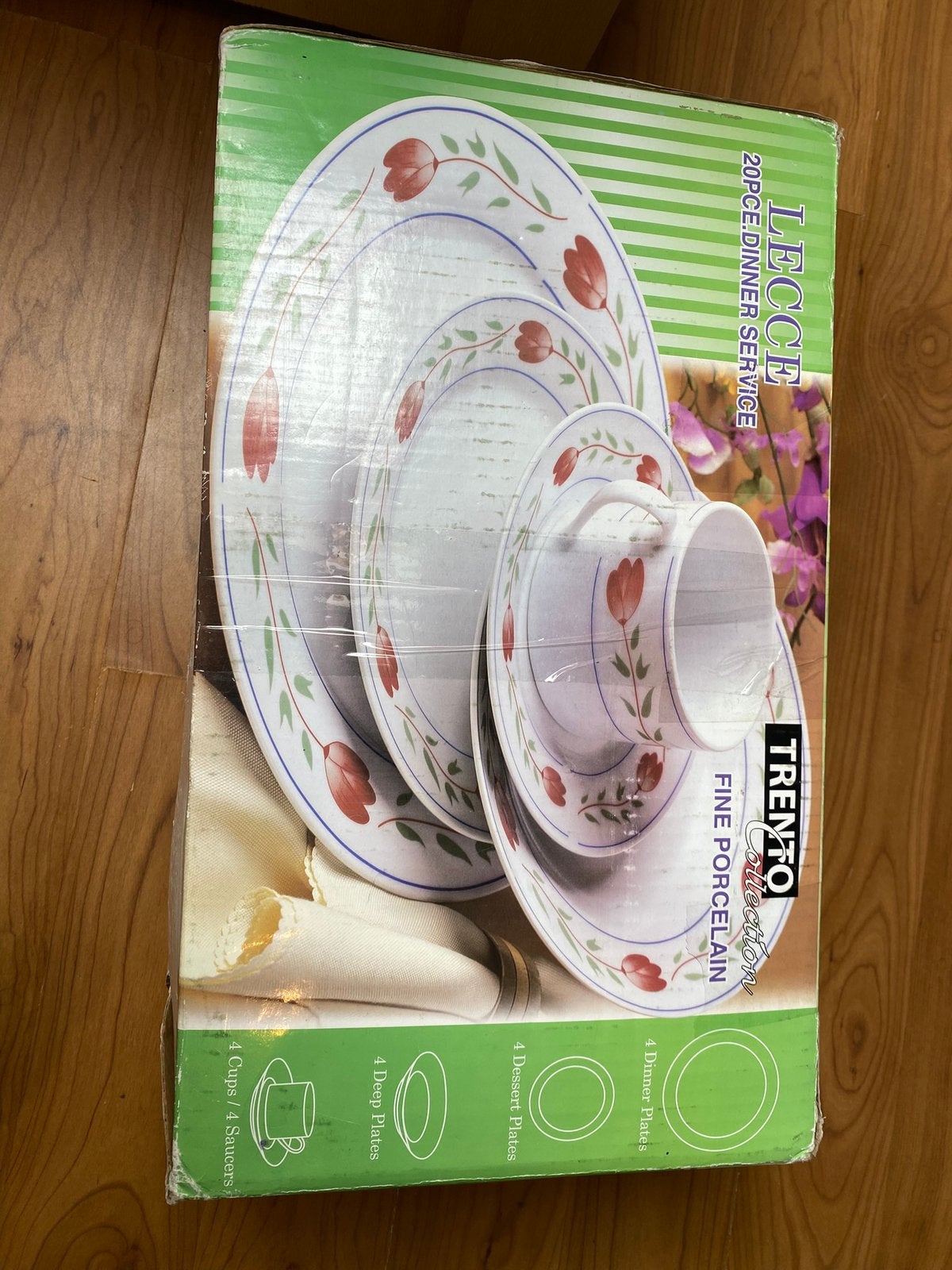 Complete service, Huis en Inrichting, Keuken | Servies, Nieuw, Ophalen of Verzenden, Glas, Overige stijlen
