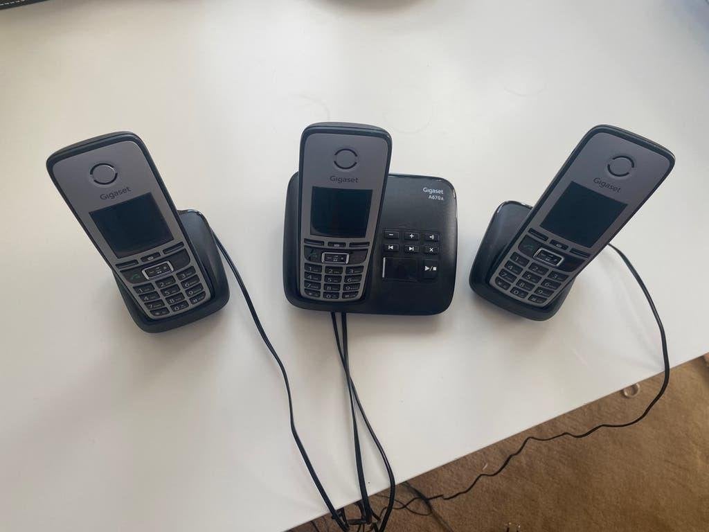 Gigaset Trio a670a, Ophalen of Verzenden, Gebruikt, 1 handset, Stralingsarm