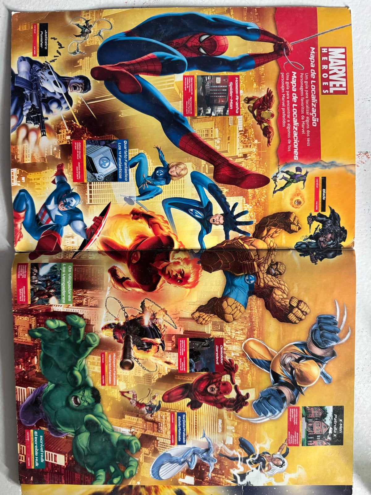 Marvel Heroes Galp Stickerboek met Stickers, Ophalen of Verzenden, Zo goed als nieuw