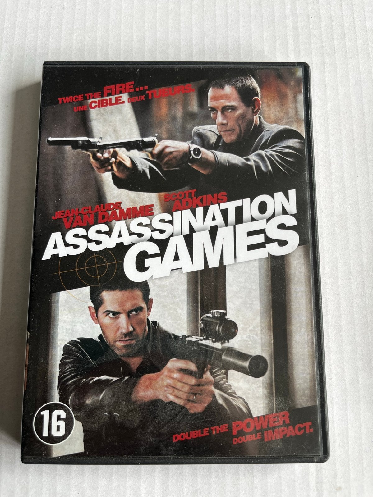 Assassination Games DVD - Jean-Claude Van Damme, Vanaf 16 jaar, Ophalen of Verzenden, Gebruikt, Actiethriller