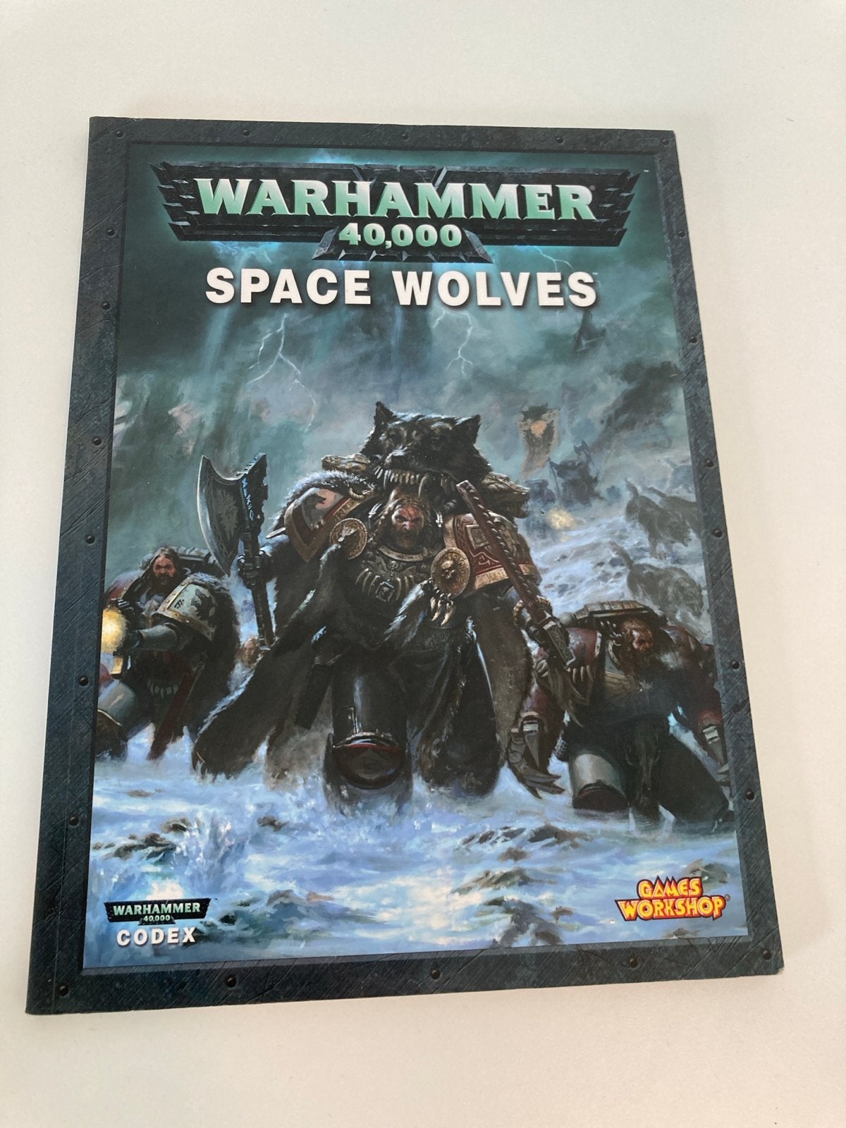 Warhammer 40.000 Space Wolves Codex - Wargaming Boek, Ophalen of Verzenden, Gebruikt, Warhammer 40000, Boek of Catalogus