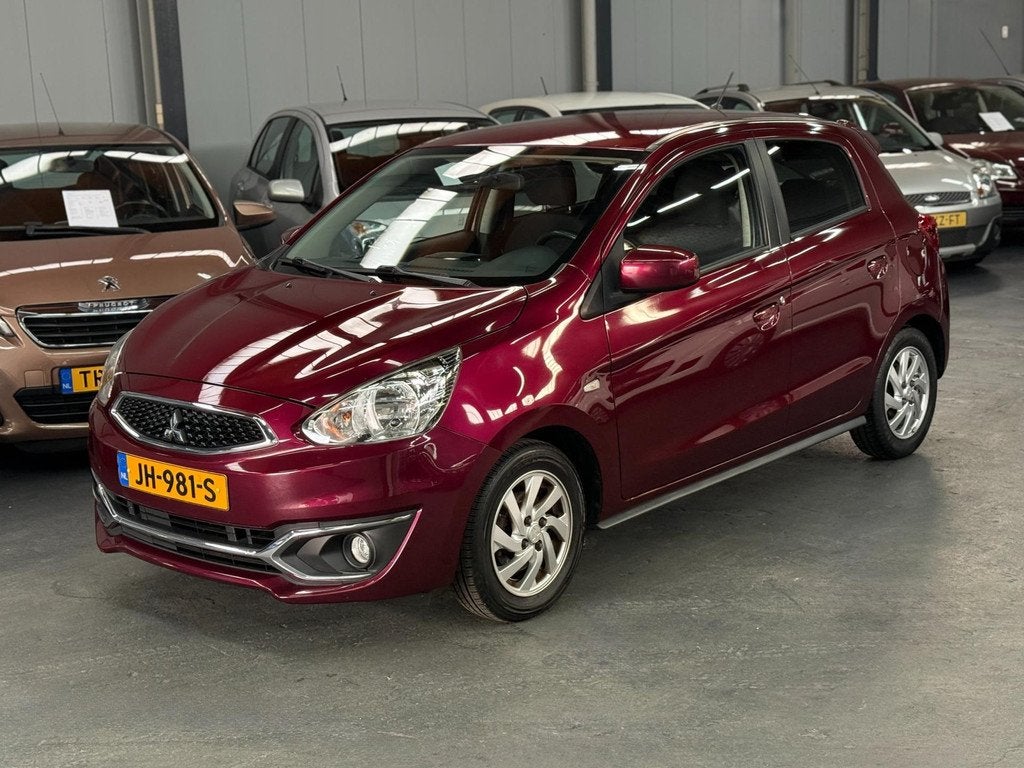 Mitsubishi Space Star 1.0 Intense Nieuwe APK NAP Airco, Voorwielaandrijving, Stof, Gebruikt, Origineel Nederlands