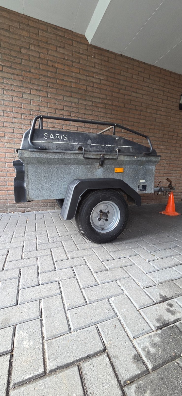 Saris Speedy bagagewagen met reservewiel, Ophalen of Verzenden, Gebruikt