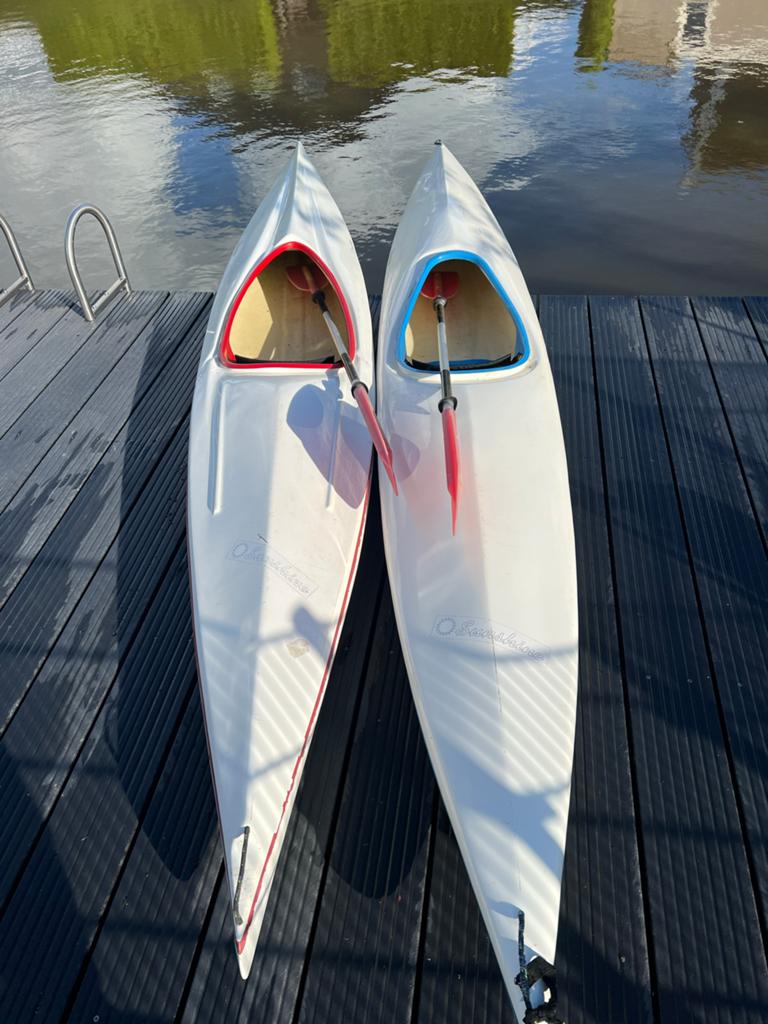 Demarrage Sunshine kajak met peddel, Ophalen, Gebruikt, Eén persoon, Met peddels