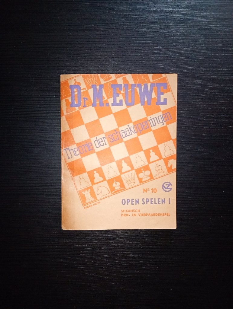Theorie der schaak openingen 10 oranje, Ophalen of Verzenden, Minder dan 500 stukjes, Zo goed als nieuw, Schaken