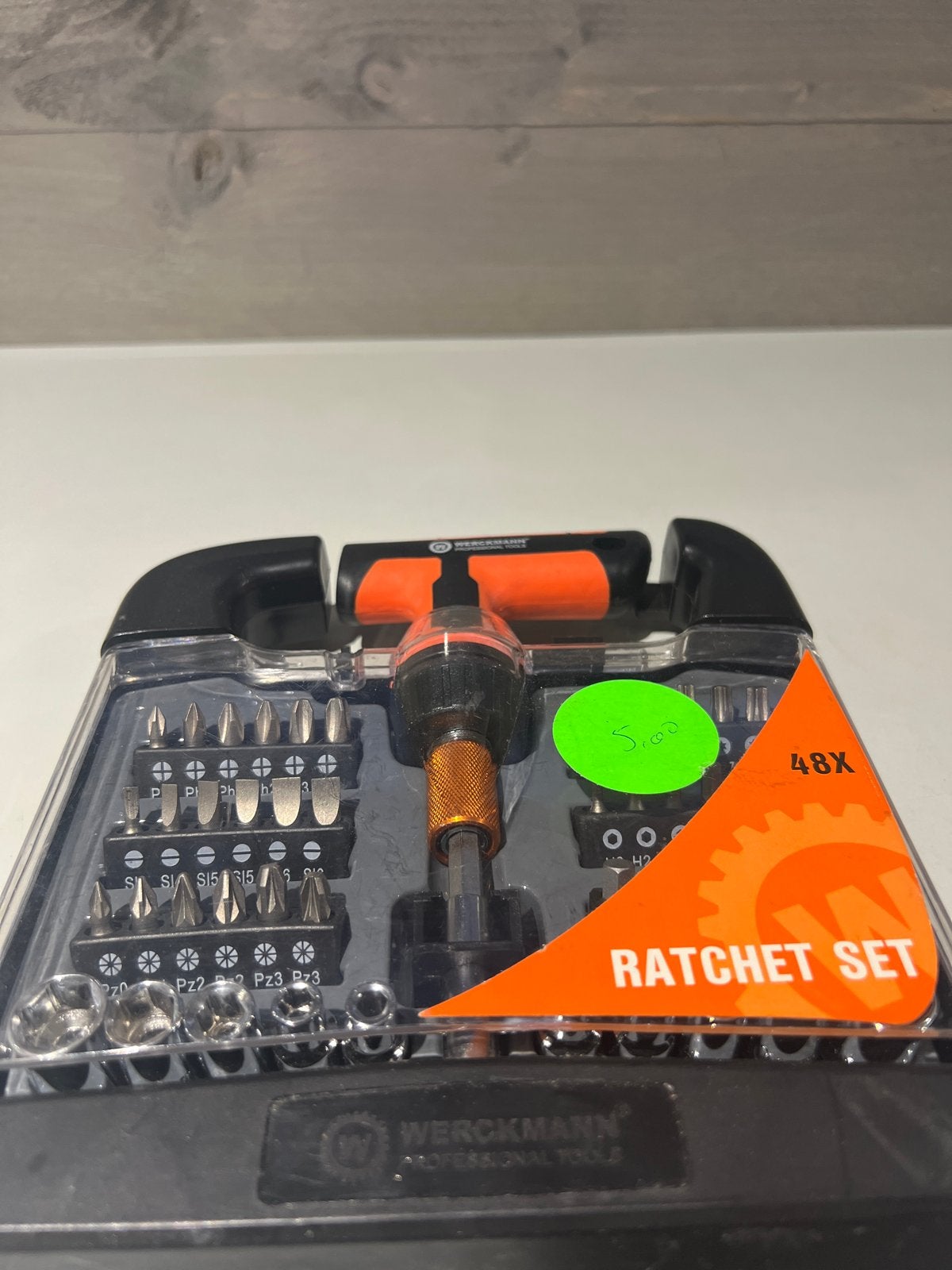 Werckmann Ratchet Set 48X - Nieuw in verpakking, N, N, Nieuw, Ophalen of Verzenden