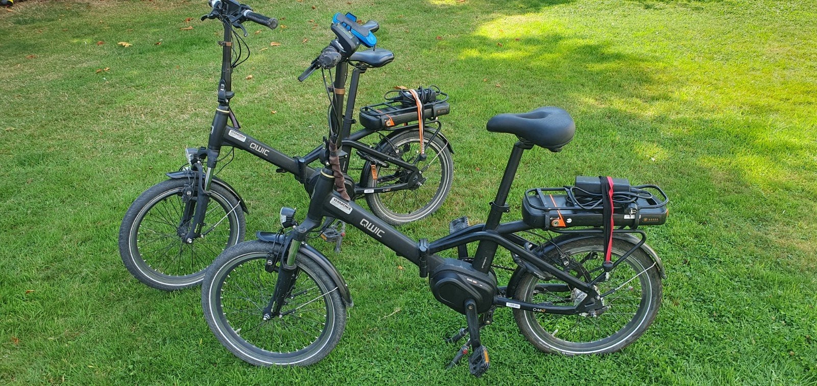 QWIC Compact MN7 - E-vouwfiets, Fietsen en Brommers, Ophalen, Zo goed als nieuw, 16 tot 18 inch