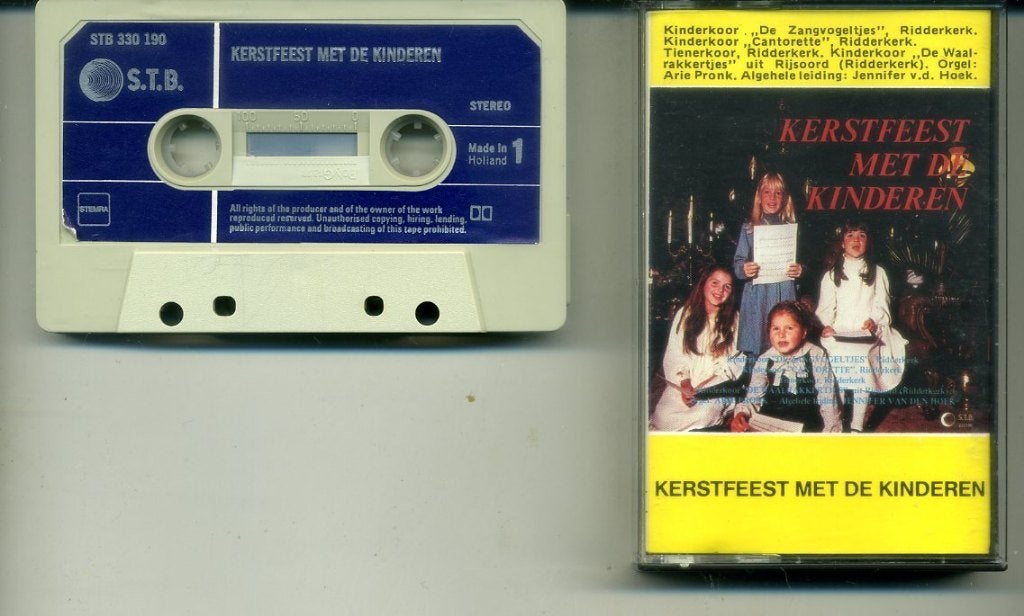 Kerstfeest Met De Kinderen 18 nrs cassette ZGAN, Kinderen en Jeugd, 1 bandje, Ophalen of Verzenden, Zo goed als nieuw