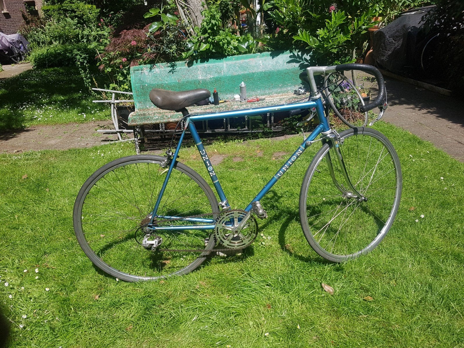 Union racefiets (stad/station fiets), 59 cm of meer, Ophalen, Velgrem, Union