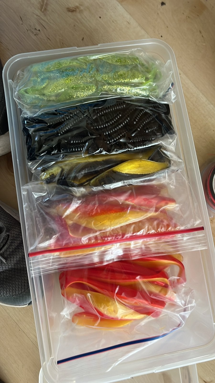 Twisters en shads 400+ stuks, Ophalen of Verzenden, Nieuw, Overige typen