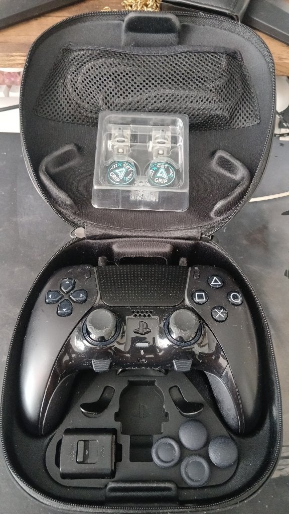 Dualsense edge/TMR sticks bundle, Ophalen, PlayStation 5, Zo goed als nieuw, Controller